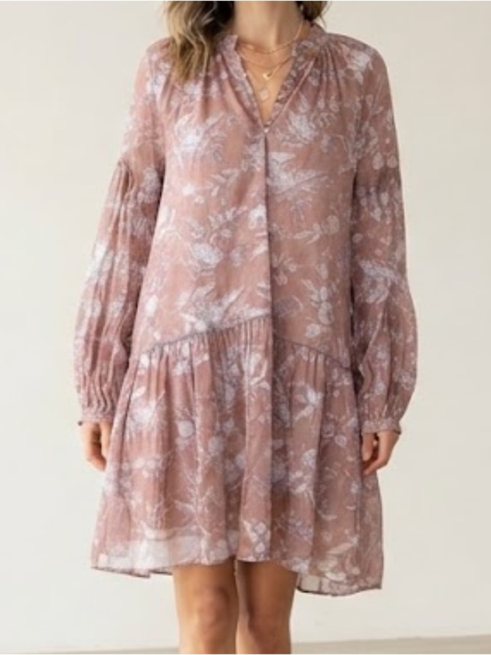 Marea by Liz Joy The APRES Beach Dress Oversized babydoll dress Size L